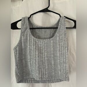 Sweater soft crop tank